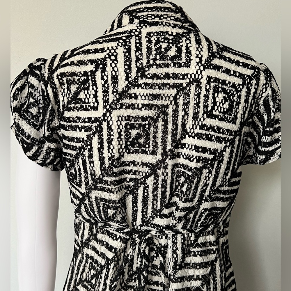 Heart Soul - Womens Y2K Black/White Top Sz MD - Picture 8 of 8